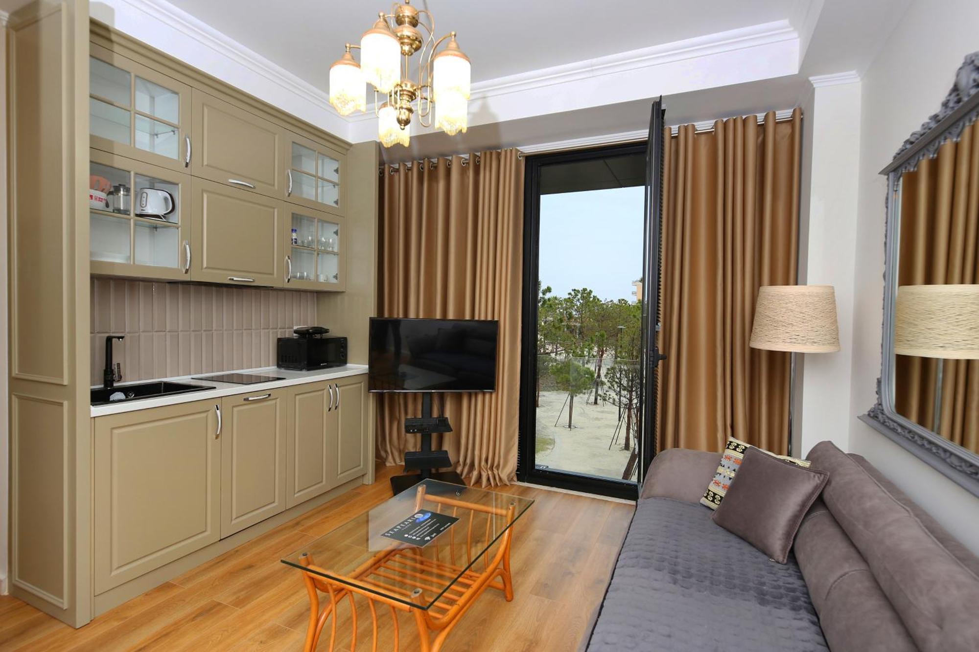 Sea Pearl Apartment Vlorë Esterno foto